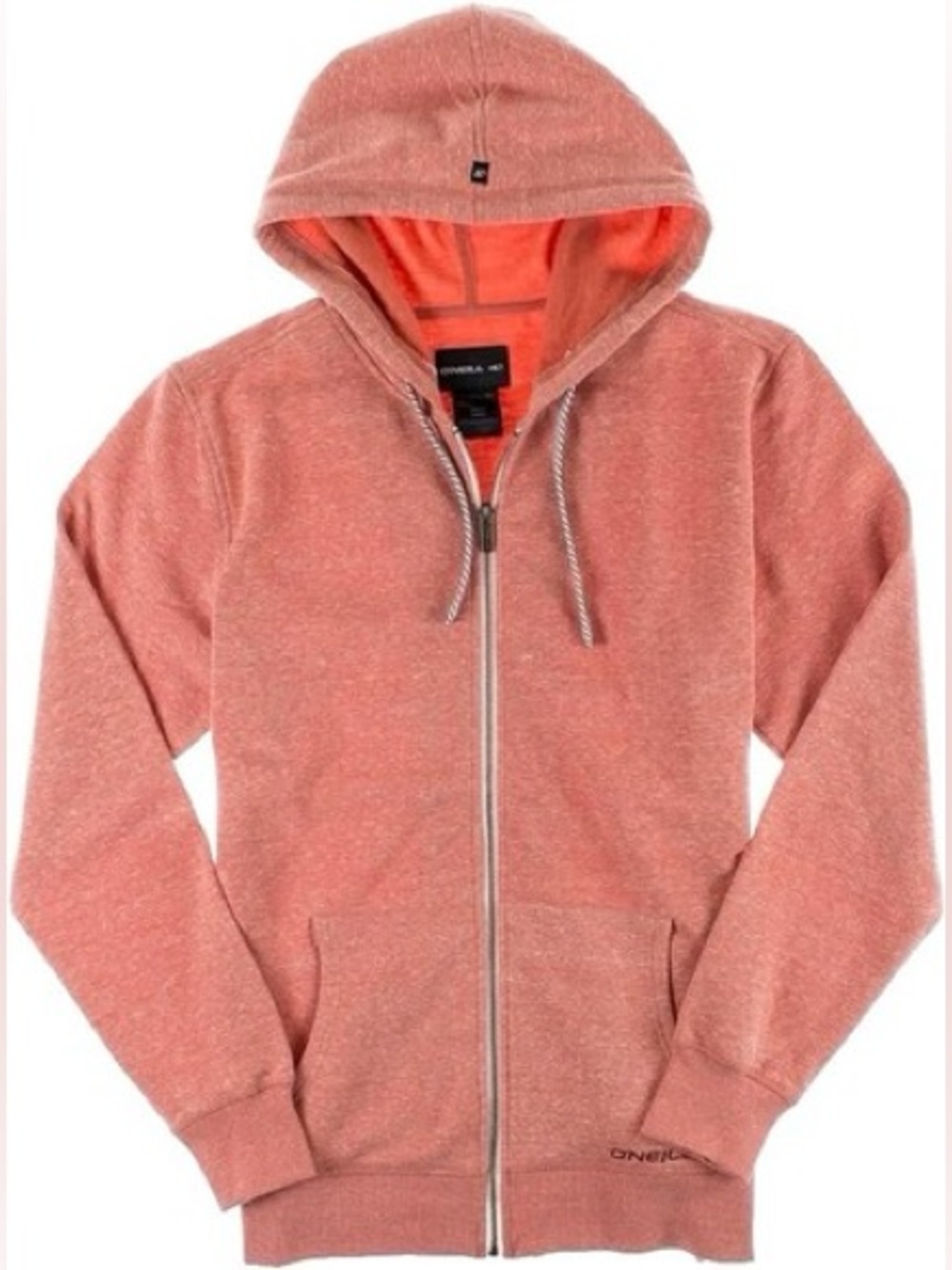 MENS (or Unisex) O’Neil Coral Salmon Full Zip Hoodie